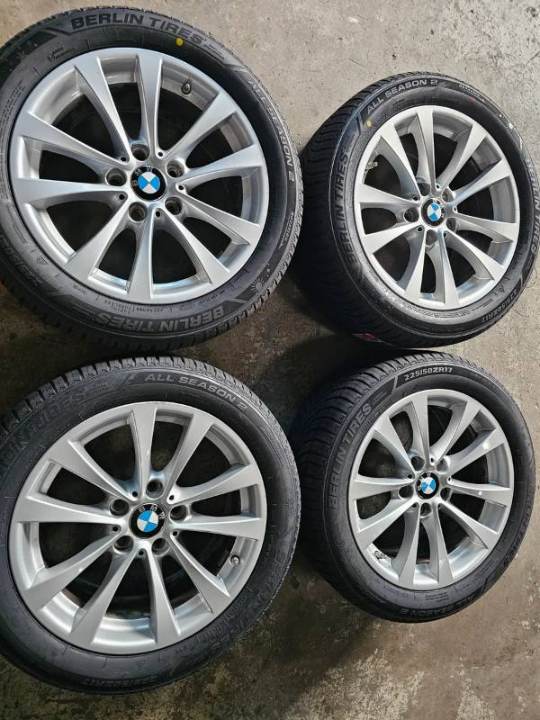 BMW 3er F30 F31 4er F32 F33 Original 17zoll Alufelgen Sensoren Neu 225/50ZR17 98Y XL Berlin Tires Allseason 2 Ganzjahresreifen