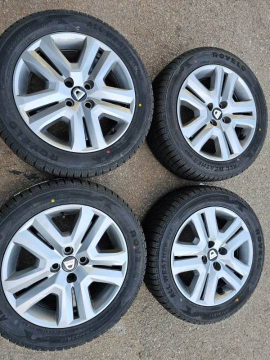 Dacia Sandero Stepway II Original 16zoll Stahlfelgen, NEUE 205/55R16 TOP Ganzjahresreifen