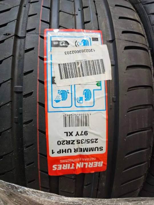 255/35ZR20 97Y XL & 265/35ZR20 99Y XL BERLIN TIRES Sommerreifen
