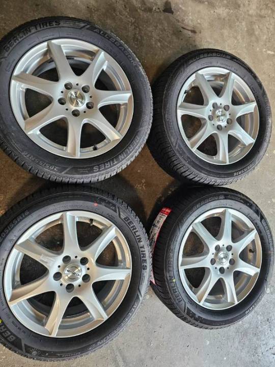 Opel astra K 16zoll Neu Alufelgen Neu 205/55R16 91V Berlin Tires Allseason 2 Ganzjahresreifen