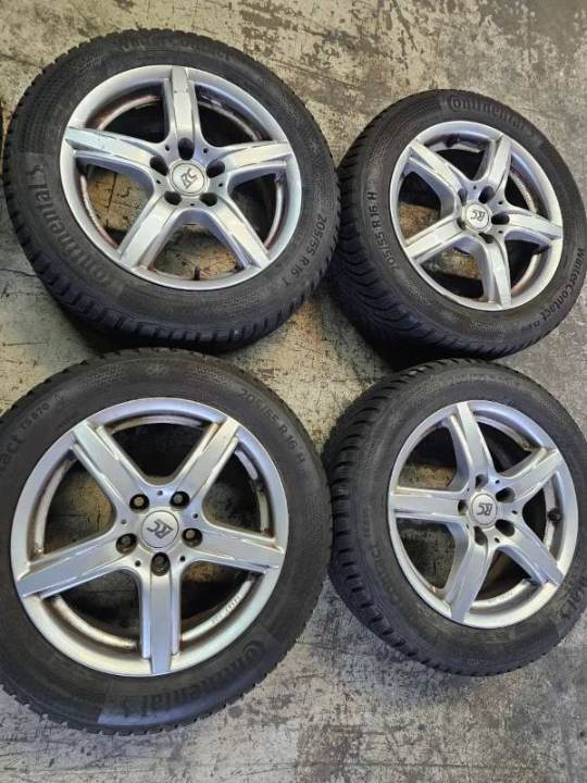 VW Passat B7 Audi A4 B7 Seat Axeo Alufelgen 205/55R16 91H Continental WinterContact TS870P Winterreifen
