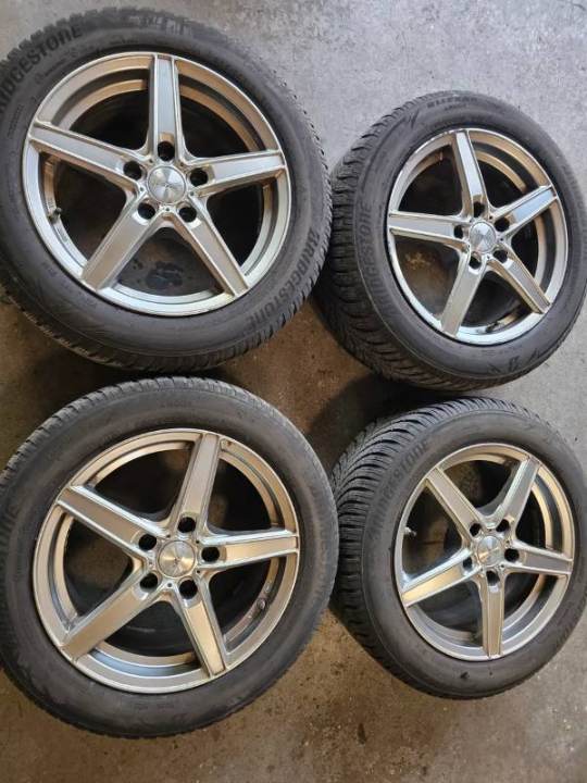 Hyundai i30 Kia Ceed Original Zubehör 16zoll Alufelgen RDKS, 205/55R16 91H Bridgestone Winterreifen