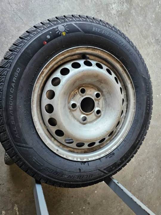 VW Multivan T5 T6 Transporter Original 16zoll Stahlfelgen, NEUE 215/65R16C TOP Ganzjahresreifen