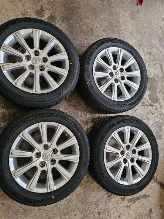 Toyota Prius+, Avensis Verso 16zoll Alufelgen RDKS, NEU 205/55R16 TOP Ganzjahresreifen