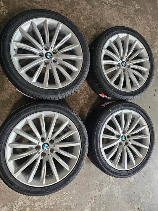 BMW 5er G30 G31 Original 19zoll Alufelgen RDKS, NEUE 245/40ZR19 TOP Ganzjahresreifen