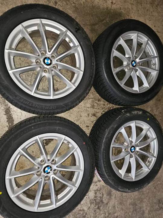 BMW 5er G30 G31 Original Alufelgen Sensoren Neu 225/55R17 101W XL Berlin Tires Allseason 2 Ganzjahresreifen
