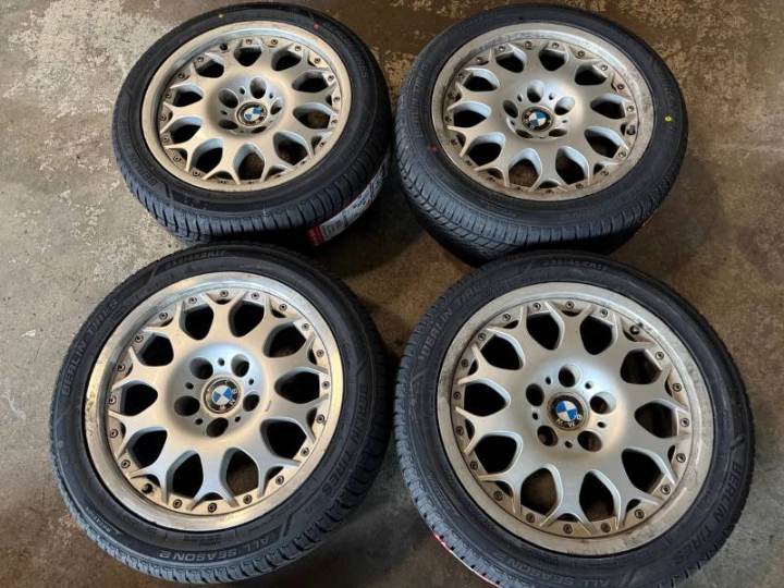 BMW 5er E60 E61 Original 17zoll Alufelgen, NEU 225/50R17 TOP Ganzjahresreifen