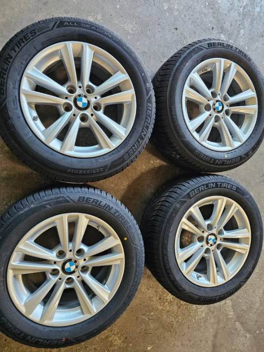 BMW 3er F30, F31, 4er F32, F33 Original 16zoll Alufelgen RDKS, NEUE 225/55R16 TOP Ganzjahresreifen