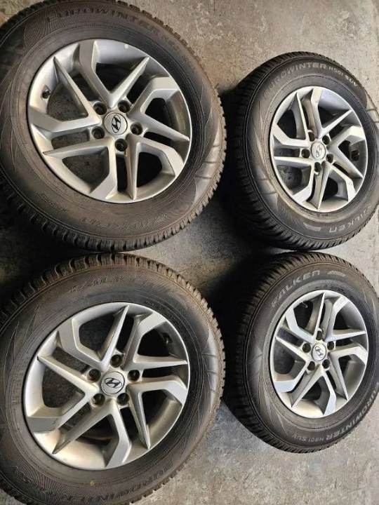 Hyundai Tucson Original 16zoll Alufelgen, 215/70R16 100H Falken Winterreifen