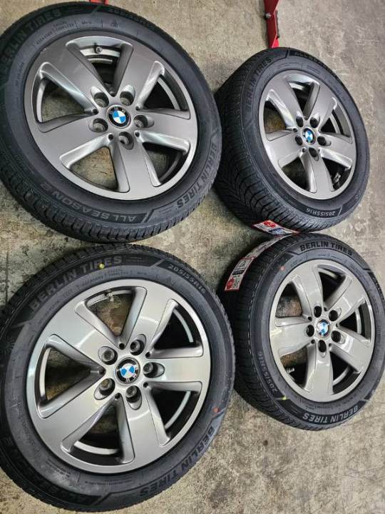 BMW 1er F40 Original 16zoll Alufelgen RDKS, NEU 205/55R16 91V Berlin Tires Ganzjahresreifen
