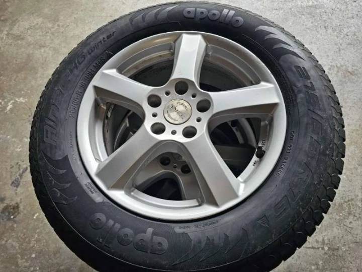 VW Tiguan 5N 16zoll Alufelgen 215/65R16 98H Apollo Alnac 4G Winter, Neu Winterreifen