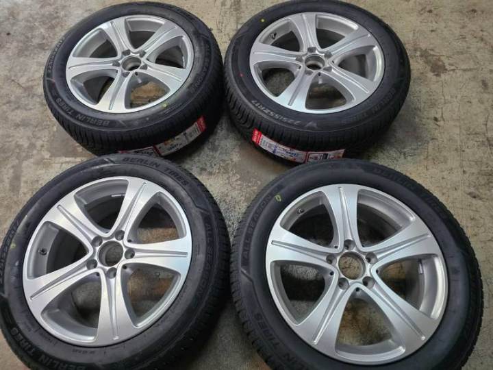 Mercedes Benz E-Klasse W213 Original 17zoll Alufelgen Sensoren 225/55ZR17 101W XL Berlin Tires Allseason 2. Ganzjahresreifen