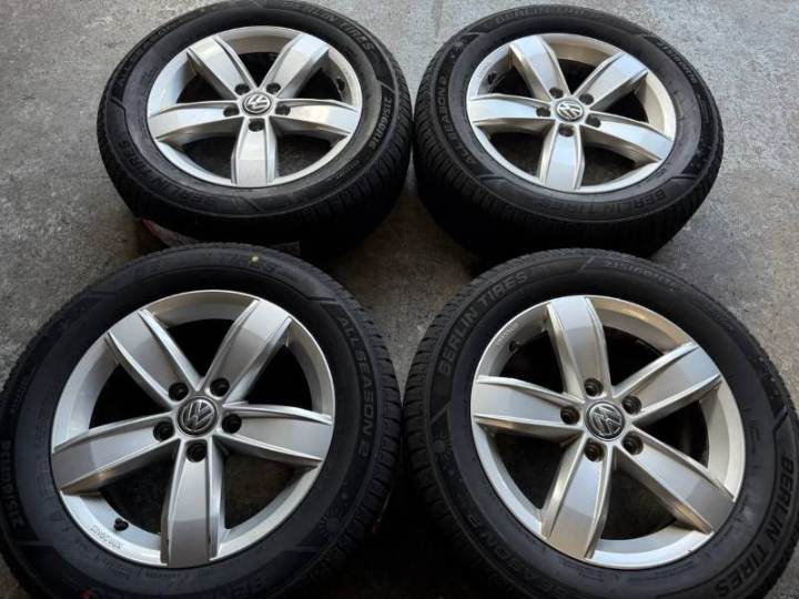 VW T-ROC, PASSAT, AUDI Q2, SKODA KAROQ, SEAT ATECA Original 16zoll Alufelgen, NEU 215/60R16 BERLIN TIRES Ganzjahresreifen