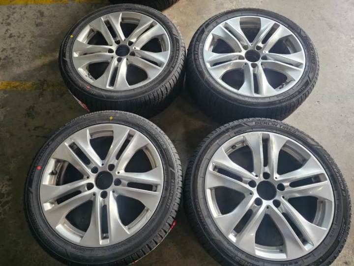 Mercedes Benz C-Klasse W204 17zoll Original Alufelgen, NEU 225/45R17 TOP Ganzjahresreifen
